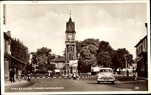 Ansichtskarte / Postkarte Newmarket Suffolk England, Jubilee Clock Tower