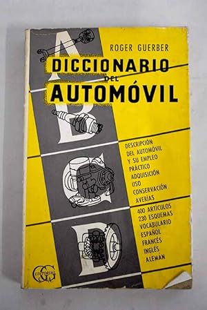 Image du vendeur pour Diccionario del automvil mis en vente par Alcan Libros