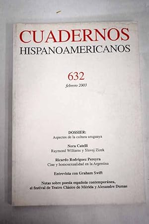 Imagen del vendedor de Cuadernos Hispanoamericanos, Ao 2005, n 659:: Mayra Montero y los topoi de la ertica masculina revisitados por una mujer; A propsito de Lo impenetrable de Griselda Gambaro; Diamela Eltit: voces de un erotismo marginal; La temporalidad del deseo en algunos relatos de escritoras colombianas; Erotismo y silencio en poetas argentinas y uruguayas; Homoerotismo y literatura: entrevista a Critina Peri Rossi; Correspondencia; Entrevista a lvaro Pombo; Carta de Berln: los neonazis y el ritual del Holocausto; Notas sobre el amor y el deseo en la poesa de Eugenio Montejo a la venta por Alcan Libros