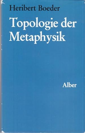 Immagine del venditore per Topologie der Metapysik venduto da Altstadt Antiquariat Goslar
