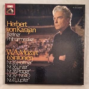 Imagen del vendedor de Mozart - 6 Sinfonien [3LPs]. a la venta por KULTur-Antiquariat