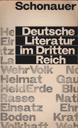 Seller image for Deutsche Literatur im Dritten Reich : Versuch e. Darstellung in polemischdidakt. Absicht. Walter Paperbacks [Die Diskussion] for sale by Schrmann und Kiewning GbR