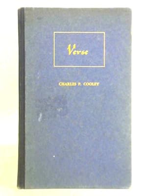 Bild des Verkufers fr Verse zum Verkauf von World of Rare Books