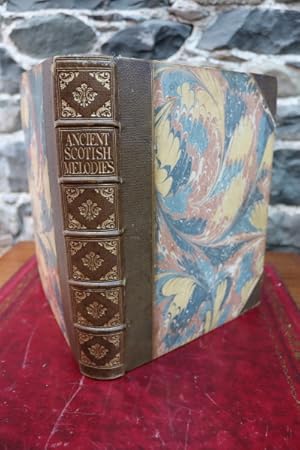 Imagen del vendedor de Ancient Scottish melodies, from a manuscript of the reign of King James VI. With an introductory enquiry illustrative of the history of the music of Scotland. a la venta por Spike Hughes Rare Books ABA