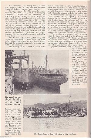 Immagine del venditore per Towline Tales : Australia's Wartime Sea-Adventures. An uncommon original article from the Wide World Magazine, 1946. venduto da Cosmo Books