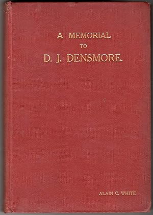 Bild des Verkufers fr D. J. Densmore and the Densmore Memorial Tourney 1918 zum Verkauf von Abauj Antique Bookshop