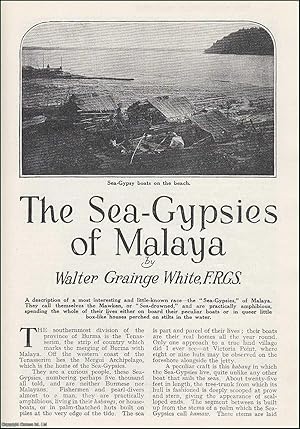 Seller image for The Sea-Gypsies of Malaya : Mawken. or Sea-drowned. An uncommon original article from the Wide World Magazine, 1927. for sale by Cosmo Books