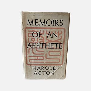 Seller image for Memoirs of an Aesthete for sale by The Plantagenet King ABA / ILAB