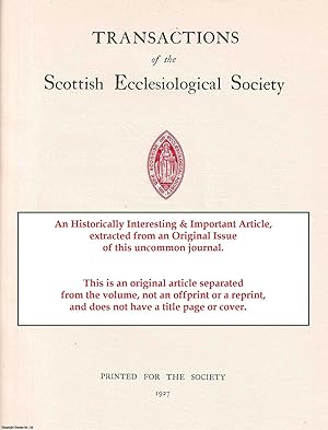 Seller image for The Ecclesiology of the Parish of Yarrow. An original article from the Transactions of the Scottish Ecclesiological Society, 1906. for sale by Cosmo Books