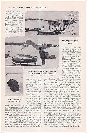 Bild des Verkufers fr Through Lapland in Winter, with Sledge & Reindeer. An uncommon original article from the Wide World Magazine, 1932. zum Verkauf von Cosmo Books
