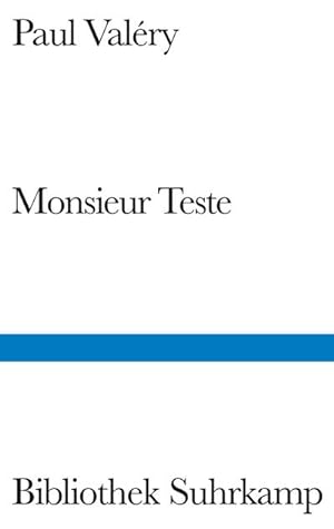 Seller image for Monsieur Teste for sale by Smartbuy