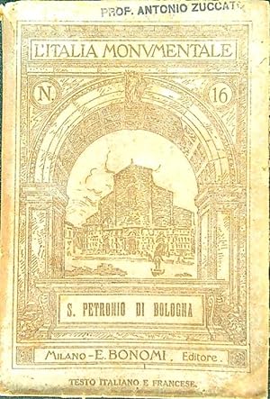 Bild des Verkufers fr S. Petronio di Bologna zum Verkauf von Librodifaccia