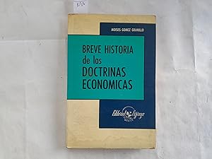 Imagen del vendedor de Breve historia de las doctrinas econmicas. a la venta por Librera "Franz Kafka" Mxico.