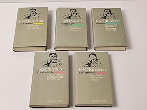 Joseph Ruederer - Werkausgabe in fünf Bänden : Das Erwachen, Theaterstücke, München, Hochzeiter u...