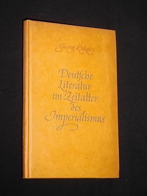 Seller image for Deutsche Literatur im Zeitalter des Imperialismus for sale by Fast alles Theater! Antiquariat fr die darstellenden Knste
