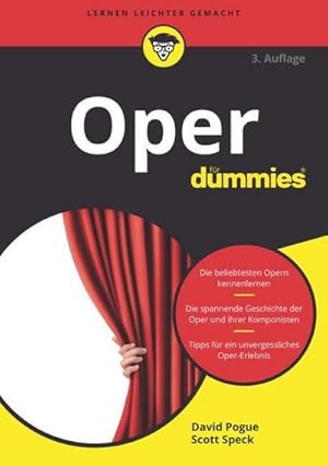 Bild des Verkufers fr Oper fr Dummies zum Verkauf von Smartbuy