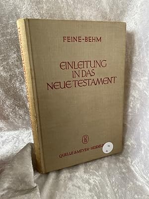 Seller image for Einleitung in das Neue Testament for sale by Antiquariat Jochen Mohr -Books and Mohr-