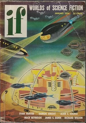 Image du vendeur pour IF; Worlds of Science Fiction: January, Jan. 1954 mis en vente par Books from the Crypt