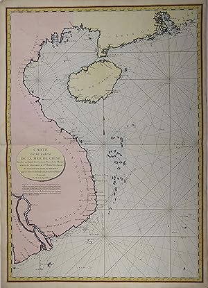 Carte d'une partie de la Mer de Chine dressee au Depot des Cartes et Plans de la Marine, sur les ...