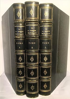 Gouvernement de la Défense Nationale. Trois volumes.