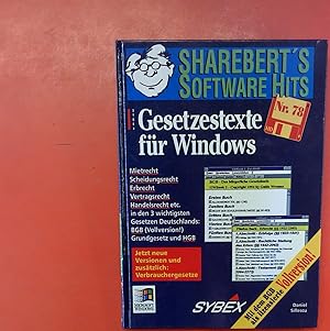 Bild des Verkufers fr ShareBert prsentiert: Gesetzestexte fr Windows zum Verkauf von biblion2