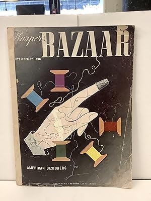 Harper's Bazaar, September 1, 1938, American Designers