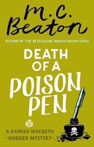Bild des Verkufers fr Death of a Poison Pen zum Verkauf von Smartbuy