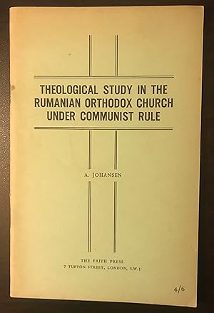 Theological Study in the Rumanian Orthodox Church under Communist Rule