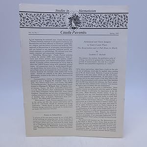 Immagine del venditore per Alchemical and Tarot Imagery in Yeats's Later Plays: The Ressurection and A Full Moon in March (Cauda Pavonis: Studies in Hermeticism Vol. 16, No. 1) venduto da Shelley and Son Books (IOBA)