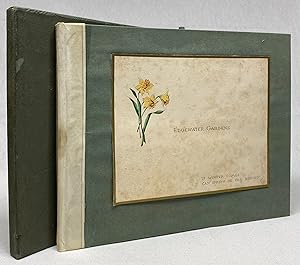 Imagen del vendedor de [FINE BINDINGS] [PHOTOGRAVURE] [GARDENS] Vistas from Edgewater Gardens: the delight of Julia Dalton, who created and nurtured them, and in whose gracious memory this little book is sent to you a la venta por Cleveland Book Company, ABAA