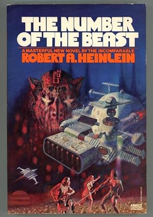 Seller image for The Number of the Beast by Robert A Heinlein (1st U.S) Softcover for sale by Heartwood Books and Art