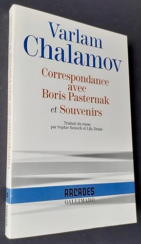 Bild des Verkufers fr Correspondance avec Boris Pasternak et Souvenirs - zum Verkauf von Le Livre  Venir