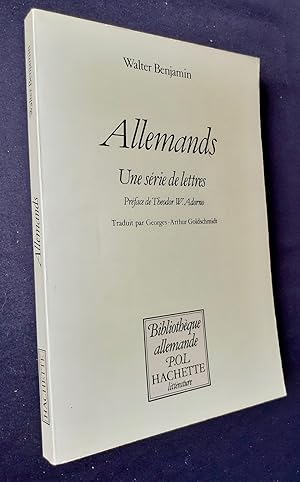 Allemands - Une série de lettres -