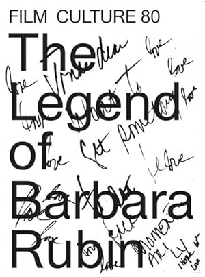 Bild des Verkufers fr Film Culture 80 : The Legend of Barbara Rubin zum Verkauf von GreatBookPricesUK