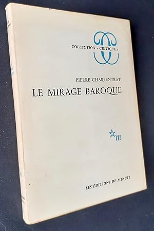 Imagen del vendedor de Le mirage baroque - a la venta por Le Livre  Venir