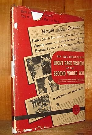 Seller image for New York Herald Tribune Front Page History of the Second World War for sale by Novelty Shop Used & Rare Books
