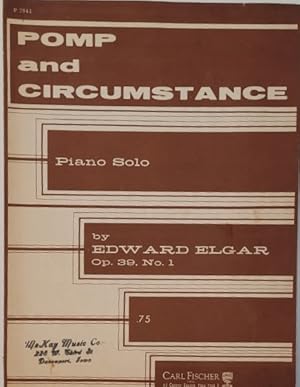 Image du vendeur pour Pomp and Circumstance -- Piano Solo mis en vente par Moneyblows Books & Music