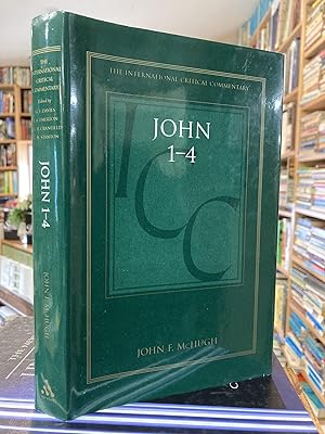 Bild des Verkufers fr JOHN 1-4 [ICC: International Critical Commentary] zum Verkauf von Arches Bookhouse
