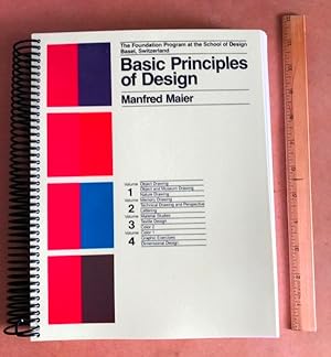 Seller image for The Foundation Program at the School of Design Basel Switzerland : Basic Principles of Design : Volume 1 Object Museum Nature Drawing, 2 Memory Technical Perspective Drawing Lettering, 3 Material Studies, textile, 4 More [n One, Oversized Art pictorial] for sale by GREAT PACIFIC BOOKS