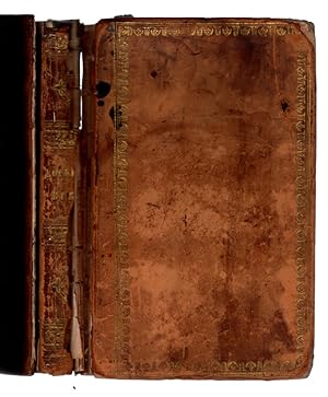 1837 THE WORKS OF ROBERT BURNS; Containing His Life by John Lockhart. OLD COLLECTIBLE FULL LEATHE...