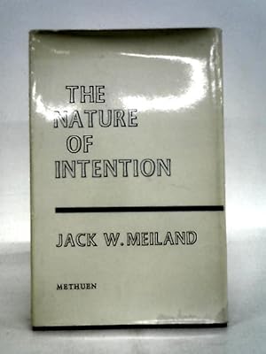 Seller image for The Nature of Intention for sale by World of Rare Books