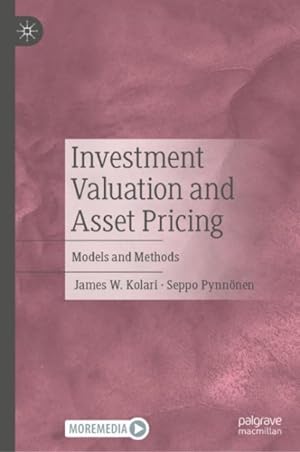 Imagen del vendedor de Investment Valuation and Asset Pricing : Models and Methods a la venta por GreatBookPrices