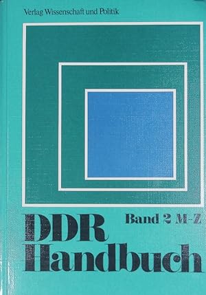 Bild des Verkufers fr DDR-Handbuch. zum Verkauf von Antiquariat Bookfarm