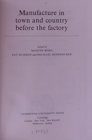 Immagine del venditore per Dress, culture and commerce : the English clothing trade before the factory, 1660 - 1800. venduto da Antiquariat Bookfarm