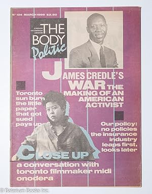 Seller image for The Body Politic: a magazine for lesbian/gay liberation; #124, March, 1986; James Credle's War for sale by Bolerium Books Inc.