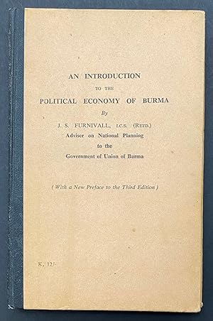 Seller image for An introduction to the political economy of Burma for sale by Bolerium Books Inc.