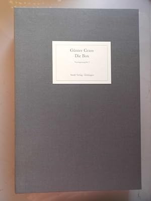 Günter Grass Die Box : Dunkelkammergeschichten Vorzugsausgabe 1 nummerierte Ausgabe Günter Grass