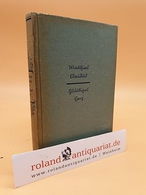 Imagen del vendedor de Glubiges Herz : Sein Werk fr uns / Matthias Claudius. Hrsg. von Willi August Koch / Krners Taschenausgabe ; Bd. 142 a la venta por Roland Antiquariat UG haftungsbeschrnkt