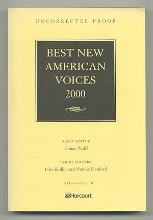 Imagen del vendedor de Best New American Voices 2000 a la venta por Between the Covers-Rare Books, Inc. ABAA