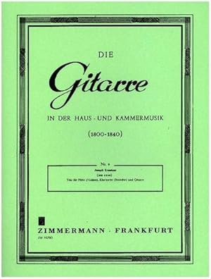 Bild des Verkufers fr Trio : Nr. 9. op. 16. Flte (Violine), Klarinette in A (Viola) und Gitarre. Partitur und Stimmen. zum Verkauf von Smartbuy